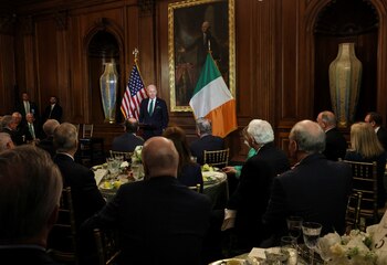 El presidente Joe Biden, pronuncia