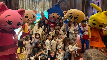 El divertido festejo de cumpleaños