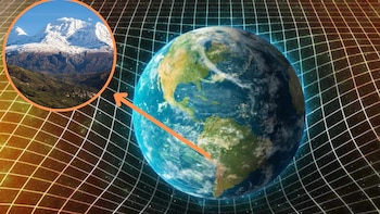 Lugar con menor gravedad en