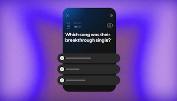 La plataforma propone cuestionarios ajustadas a tres niveles de conocimiento. (Spotify)