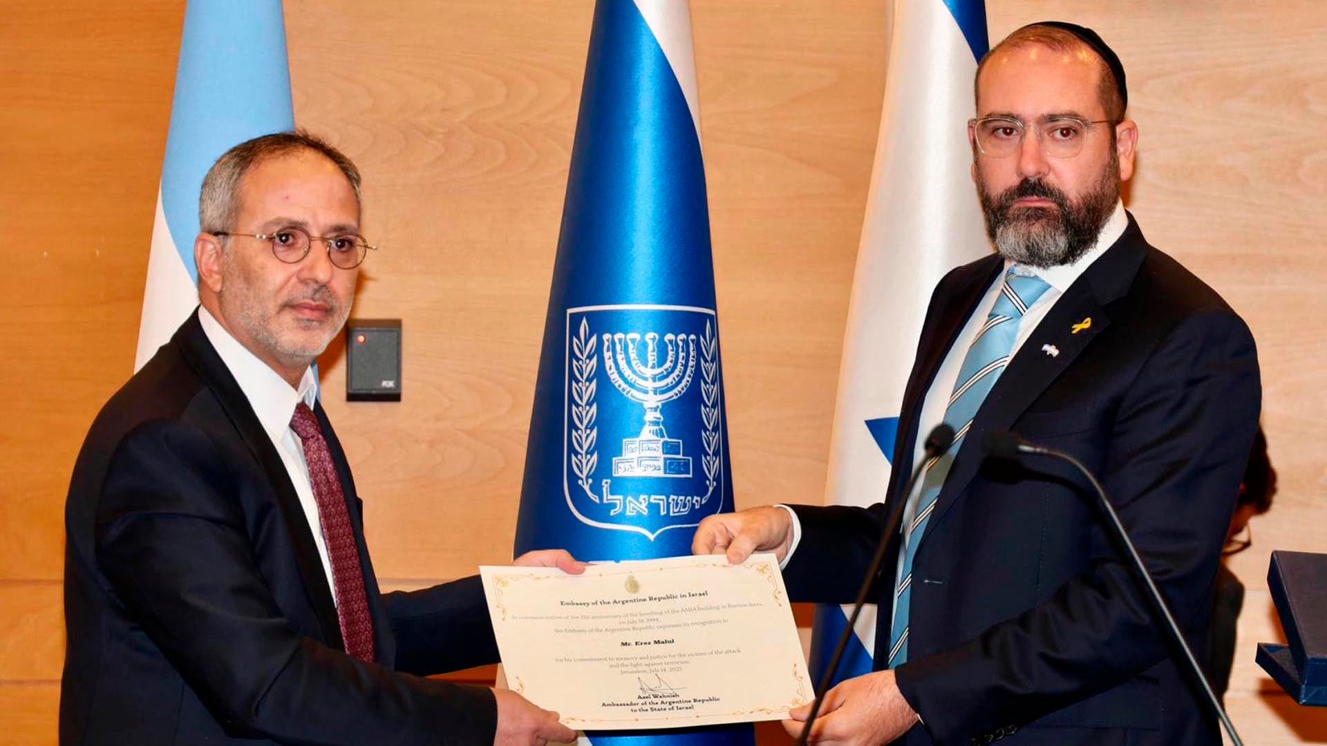 Esta no es una pelea regional. Es una lucha global entre la vida y la muerte, entre la verdad y el terror”, expresó el Embajador argentino