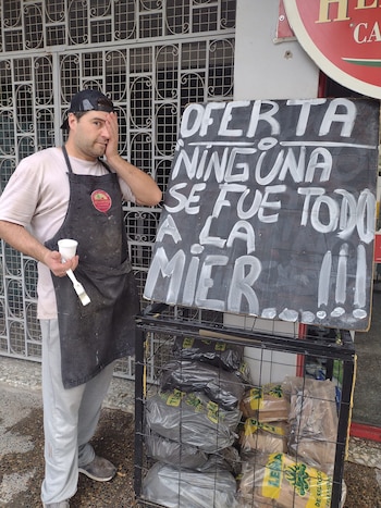 Exequiel García, el carismático carnicero