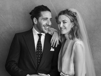 Foto oficial de la boda