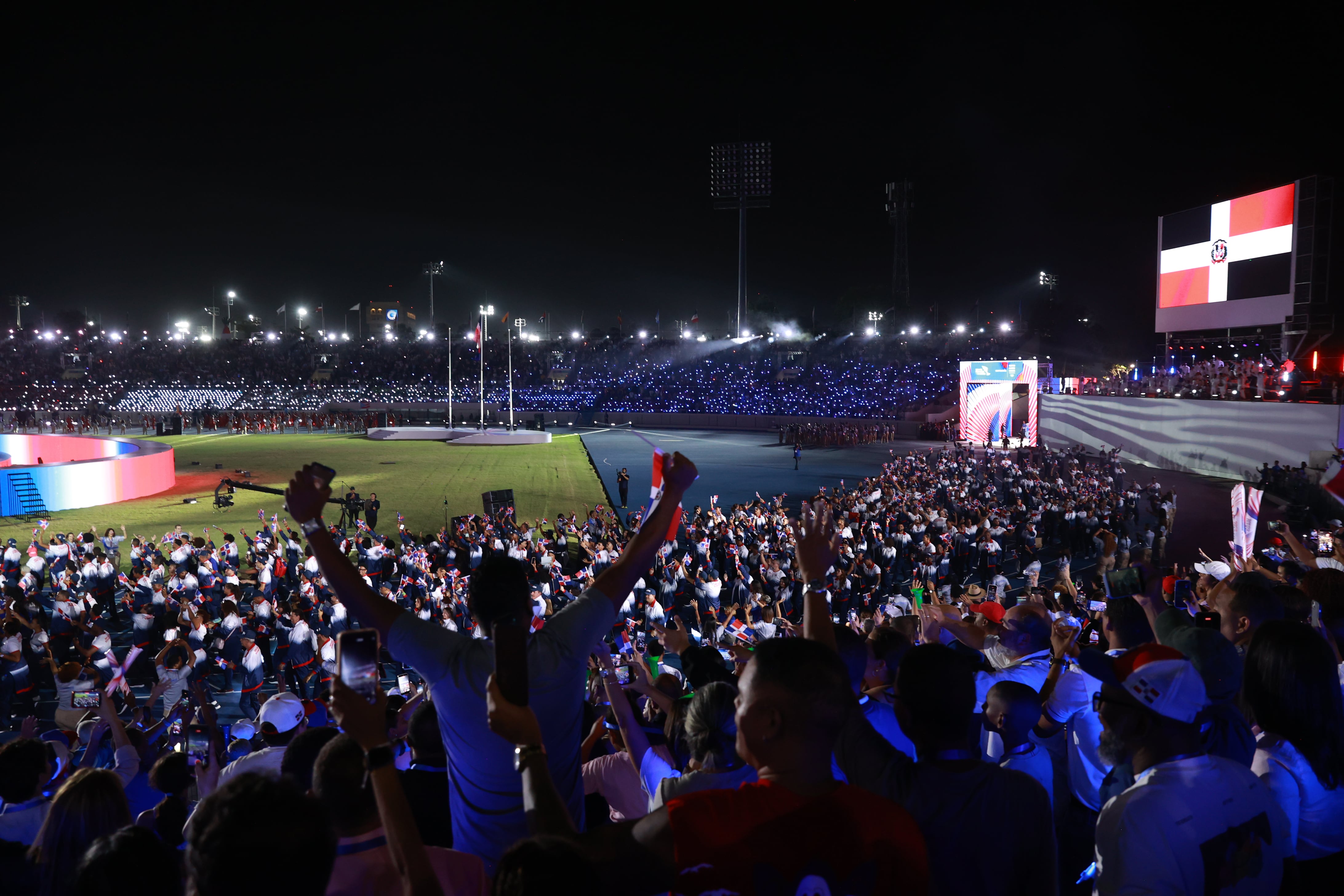 En imágenes: así se vivió la inauguración de los Juegos Centroamericanos y del Caribe, Santo Domingo 2026