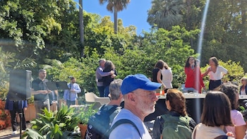 El abogado Gregorio Dalbón en la mesa redonde de la Universidad de Valencia. (Imagen cedida)