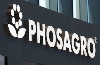 Logo de PhosAgro en el
