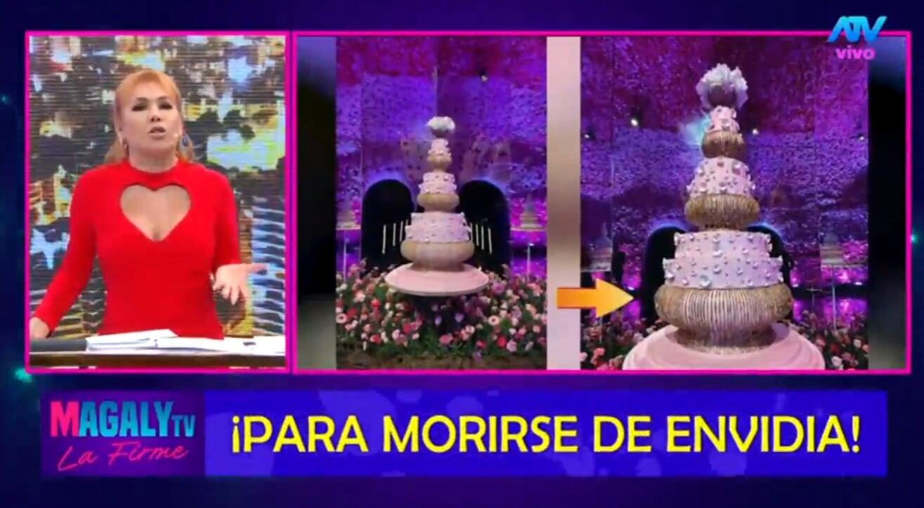 El impresionante cumpleaños de la nieta de César Acuña que costó más de medio millón de soles. Infobae Perú / Captura TV - Magaly TV La Firme