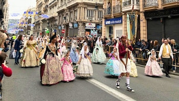 Un día de ofrenda durante