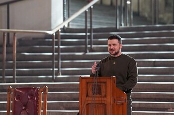 Zelensky confirmó que China no