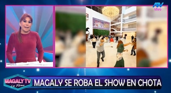 Magaly Medina rompe su silencio tras imágenes en Chota y descarta haber estado pasada de copas. Captura: Magaly TV La Firme.