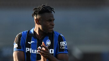 Duván Zapata marque son premier