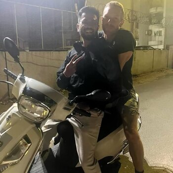 Chris Martin sorprendió a los