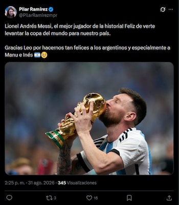 Los mensajes del arco político para Lionel Messi tras su retiro de la selección argentina