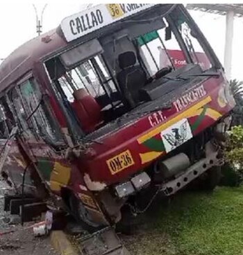 Accidente en San Miguel dejó
