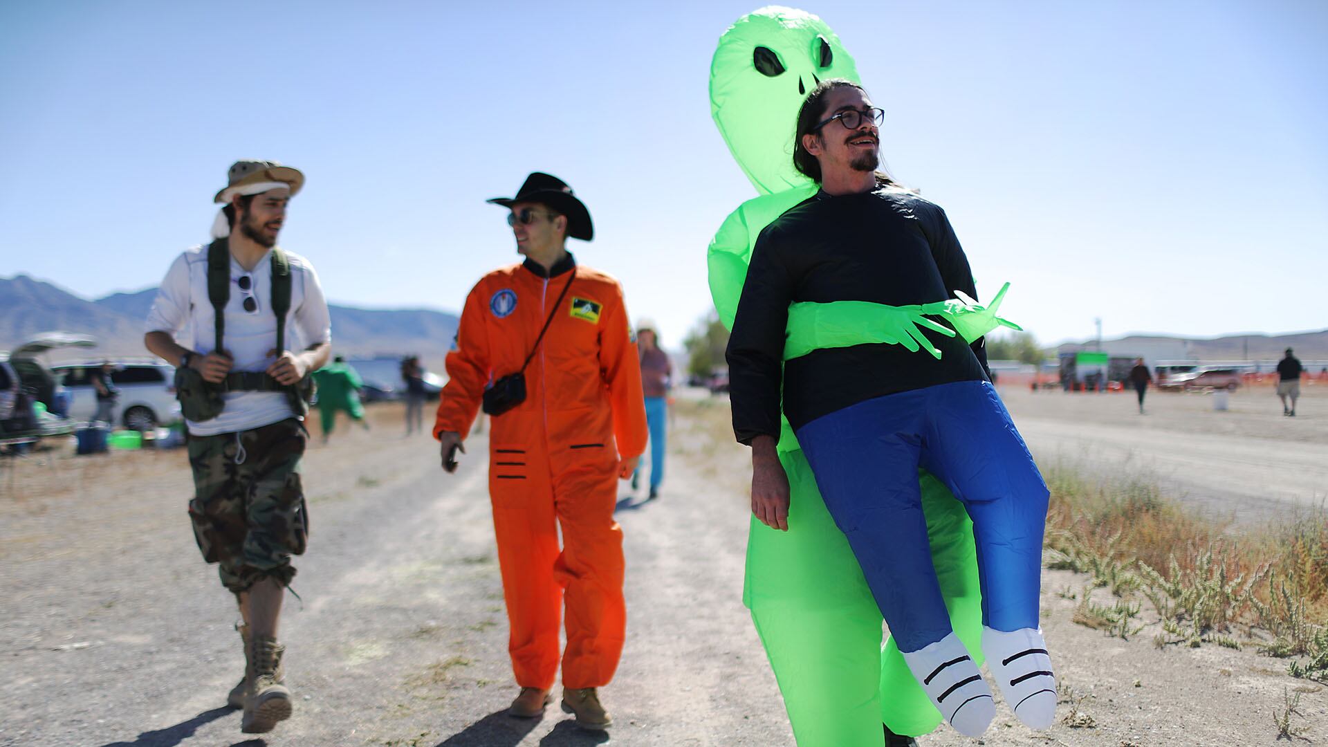 El Área 51, cuya existencia fue reconocida por la CIA en 2013, se volvió un epicentro de la cultura pop (Foto: AFP)