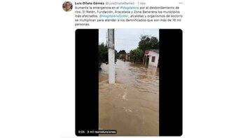 Reporte de ciudadanos sobre inundaciones