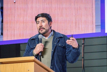 El viceministro del Ministerio de Tecnologías de la Información y las Comunicaciones, Andrés López, negó estar involucrado enla campaña de Iván Cepeda - crédito @Ministerio_TIC/X