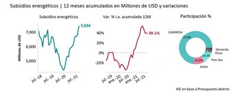 IAE Energía Gas Petróleo Subsidios Precios Pozos