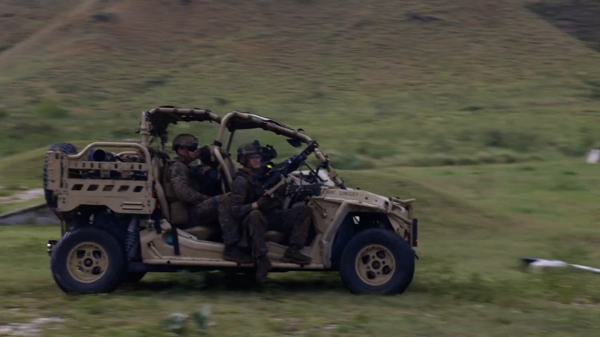 Marines realizando ejercicios en Puerto Rico