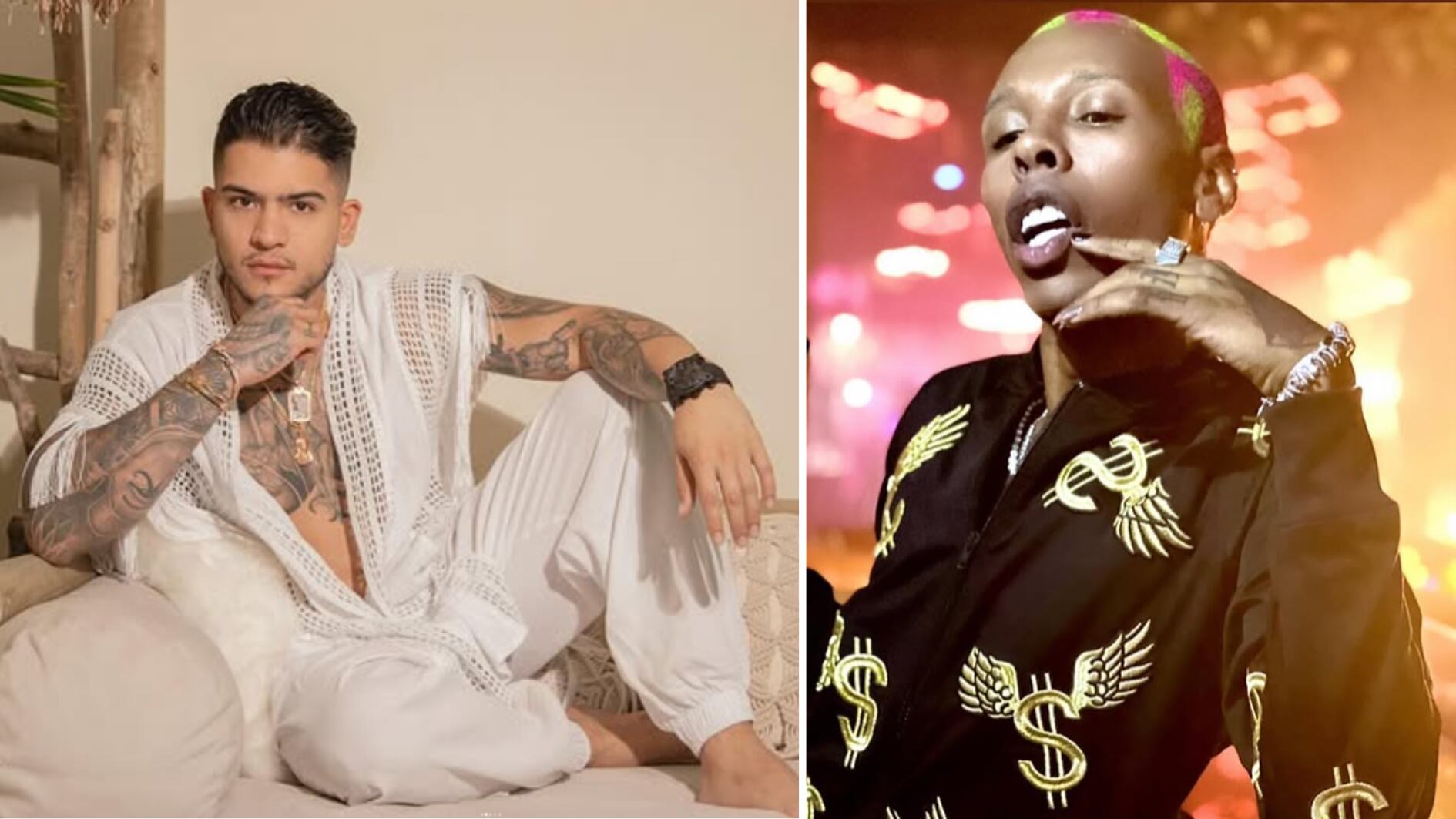 Los cuerpos se hallaron el 17 de septiembre, un día después de que se reportó su desaparición, pero solo hasta el lunes 22 de septiembre se confirmó que pertenecían a los dos artistas colombianos que estaban de gira por México - crédito @regioclownn/IG | @bkingoficial/IG