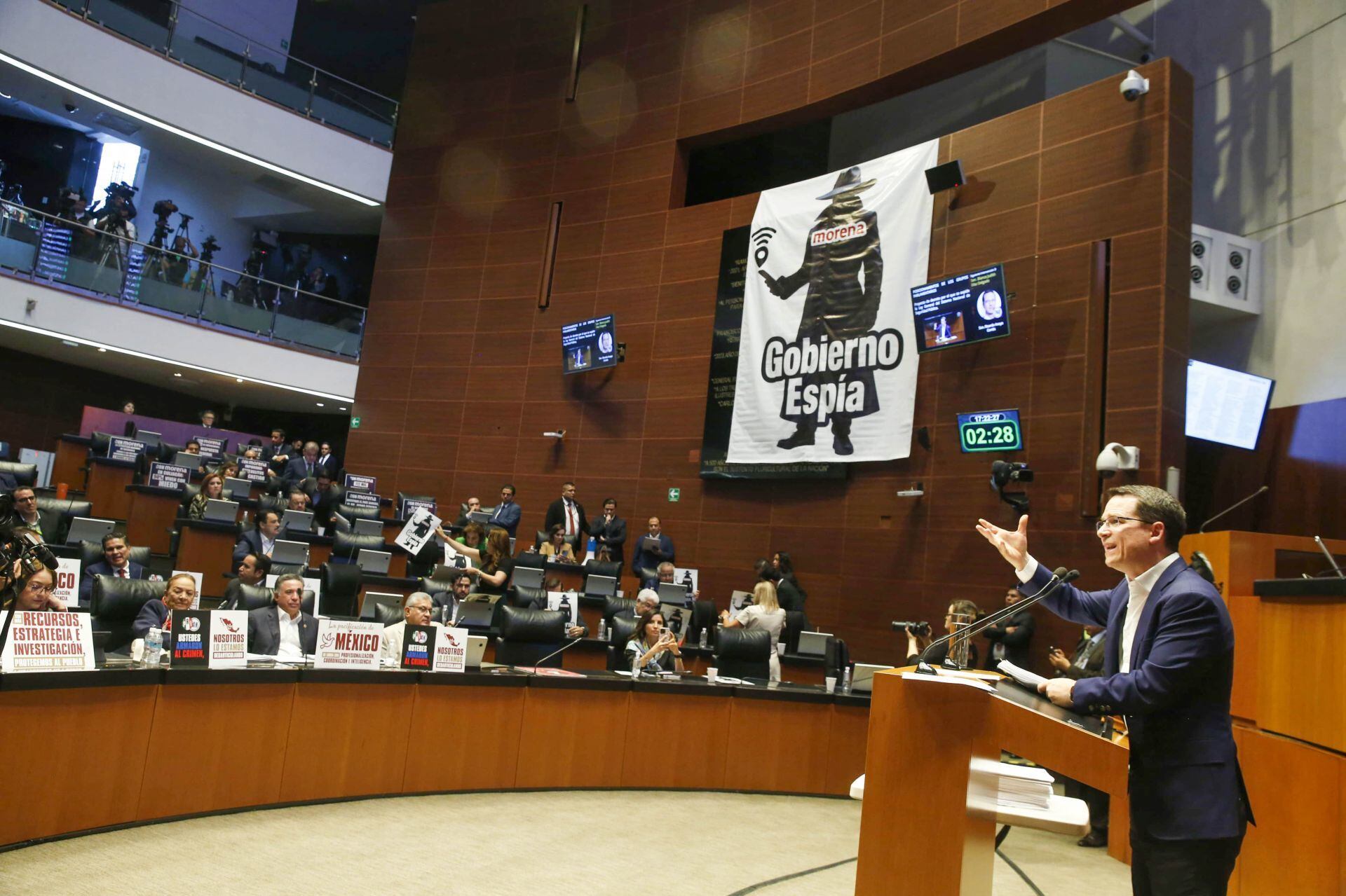 Anaya insiste en que el debate debería centrarse en fortalecer la integridad de los procesos electorales y combatir financiamiento ilícito. FOTO: CUARTOSCURO.COM