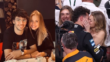 El reencuentro entre una actriz y una figura del fútbol que reavivó el triángulo amoroso con un campeón de la F1