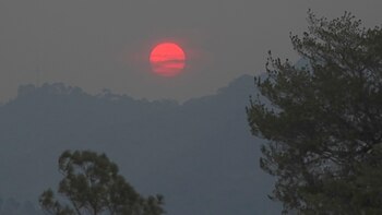 Los incendios forestales en Honduras