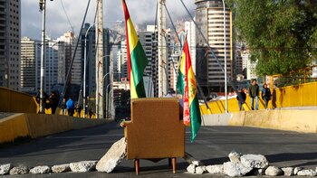 Bloqueos en La Paz (Reuters)