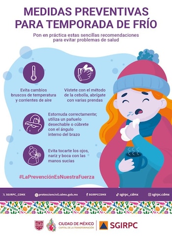 Durante la temporada invernal, factores