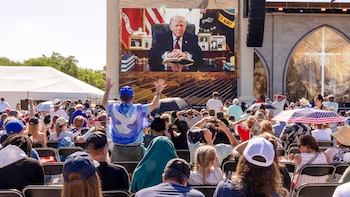 El gobierno de Trump impulsa el relato de la fundación cristiana de EE. UU. en un mitin