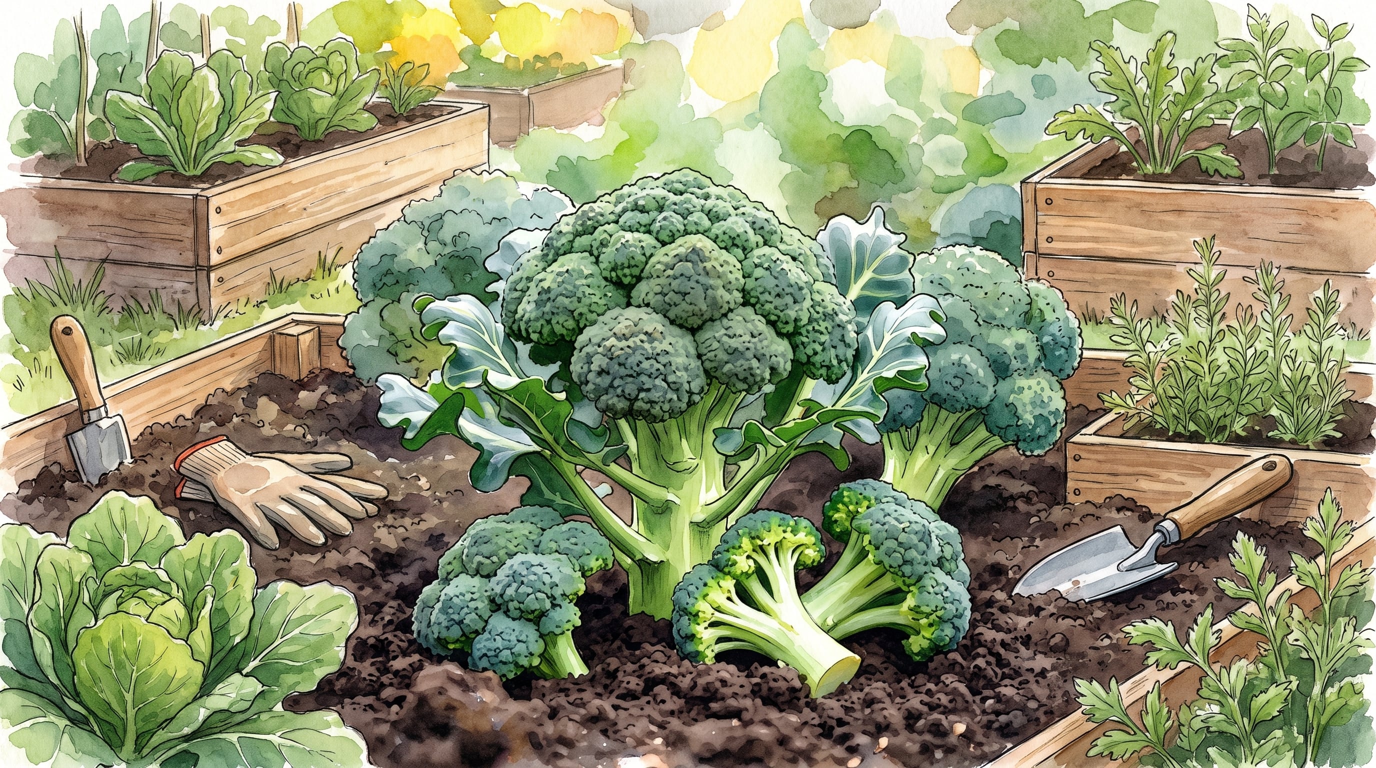 Brócoli en la huerta doméstica: pautas para sembrar, cuidar y cosechar a tiempo