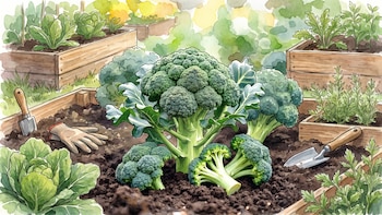 Brócoli en la huerta doméstica: pautas para sembrar, cuidar y cosechar a tiempo