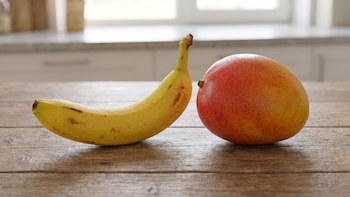 Banana y mango: diferencias claves en energía y glucemia
