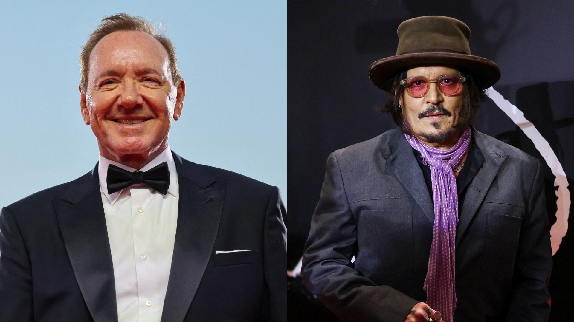 Kevin Spacey y Johnny Depp han sido dos de los actores más relegados de la industria (Créditos REUTERS)