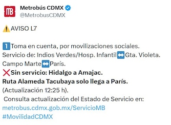 Avance en tiempo real de