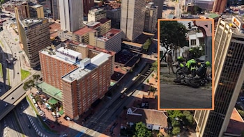 Persecución policial en Bogotá terminó