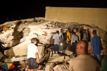 PORT-AU-PRINCE, HAITI - JANUARY 12: