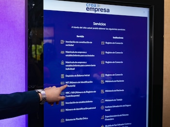 A través de la plataforma