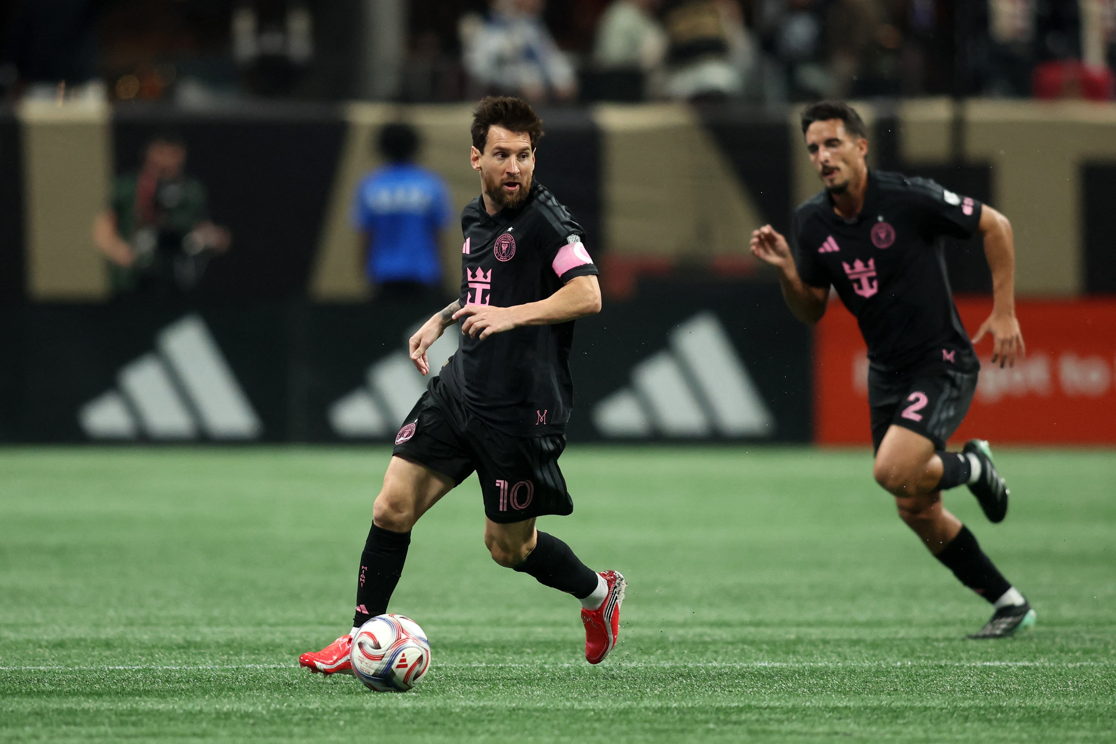 Lionel Messi es el máximo goleador de la MLS con 23 goles (Brett Davis/Getty Images/AFP)