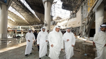 Kuwait publica grabaciones del impacto el miércoles de un supuesto dron de Irán contra su aeropuerto