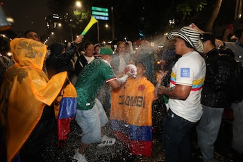 Más de 27.000 colombianos eligieron México como destino durante la Copa Mundial 2026, consolidando el país como punto de encuentro para aficionados de toda América Latina - crédito EFE/ Mario Guzmán