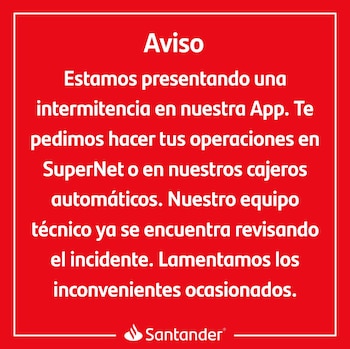 Foto: X: @SantanderMx