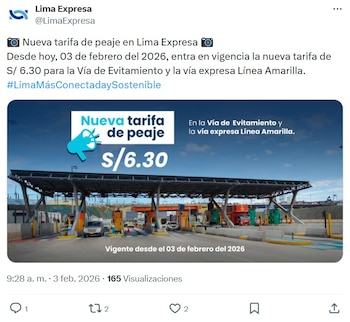 Lima Expresa ajusta la tarifa