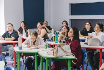 El Centro Cultural Costarricense Norteamericano es sede del evento que analiza el impacto de la inteligencia artificial en la educación. Crédito: Centro Cultural Costarricense Norteamericano