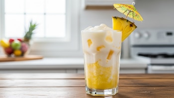 Batido de piña y coco, la receta perfecta y refrescante para los días calurosos