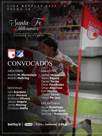 Estos son los convocados de