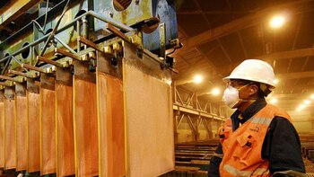 Exportación de cobre se recuperó