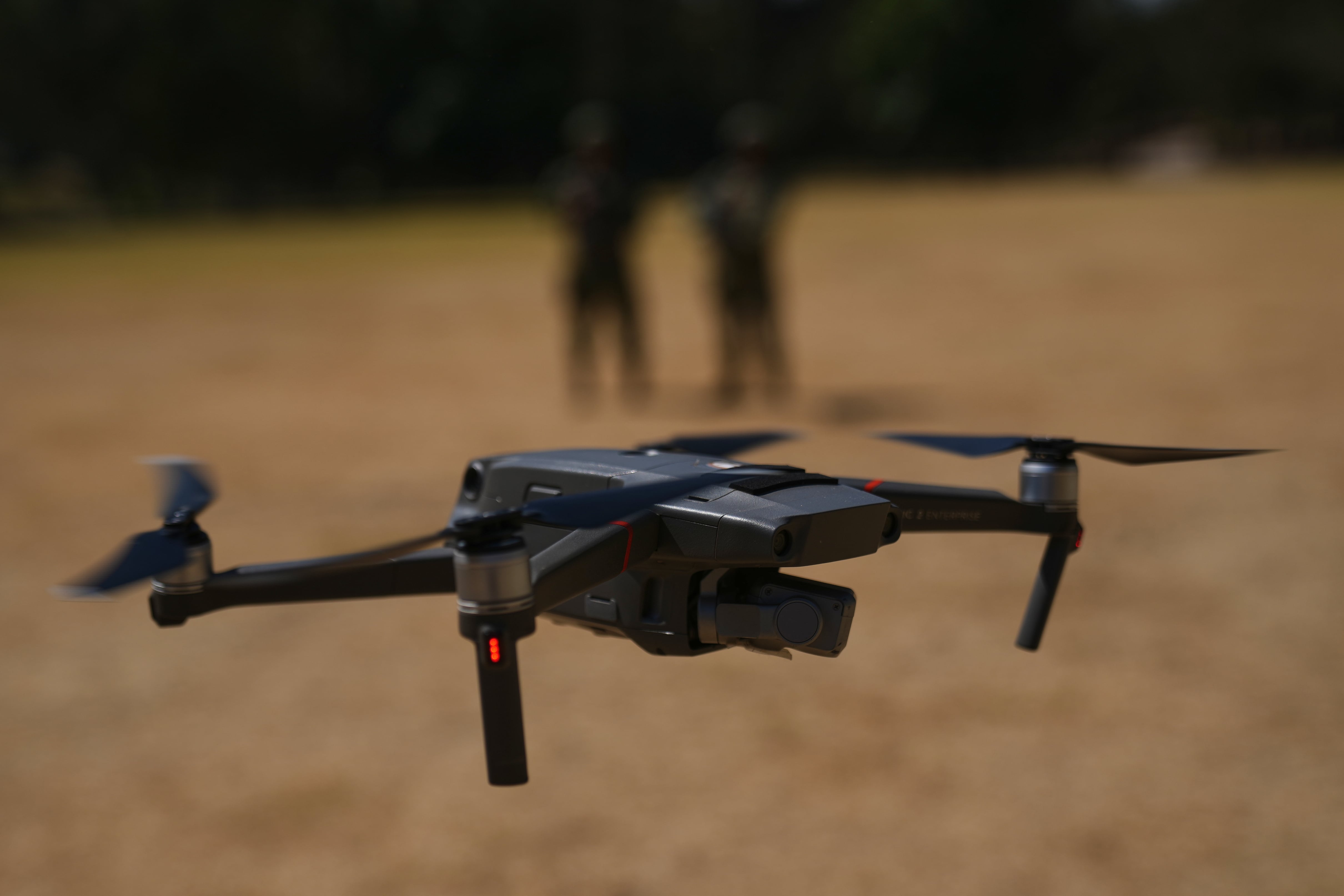 Estados Unidos implementó un operativo de seguridad para controlar drones durante el Mundial 2026 en estadios y zonas de fanáticos (AP Foto/Marco Ugarte, Archivo)