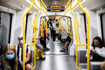 Metro de Copenhague, Dinamarca. Ritzau