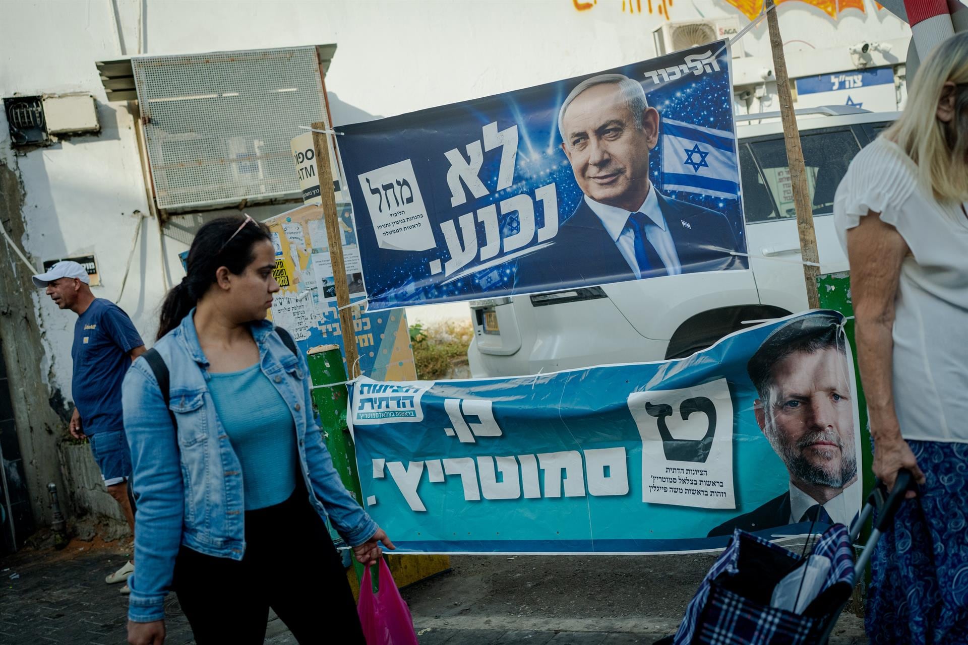 Un Israel dividido decide si avala a Netanyahu o apuesta por el cambio en las primeras elecciones desde el 7-O